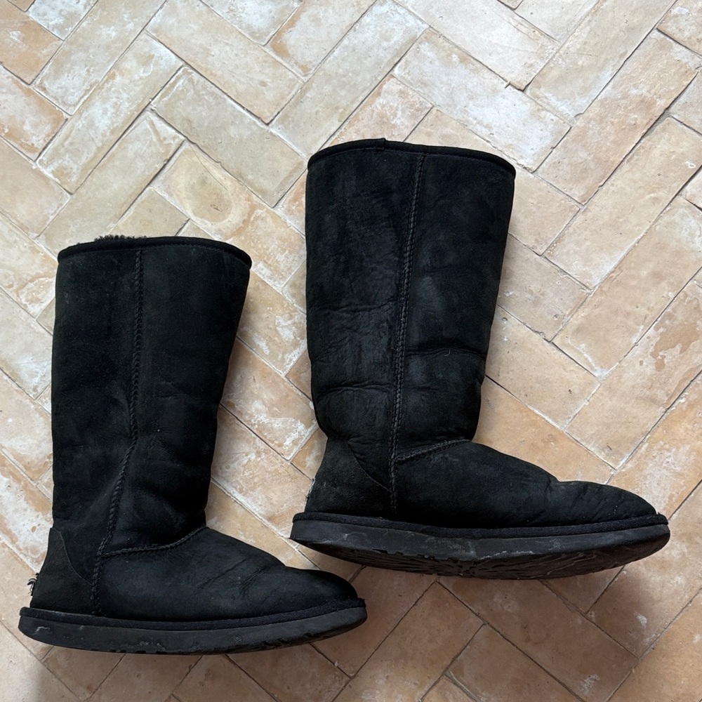 UGG Black Tall Boots